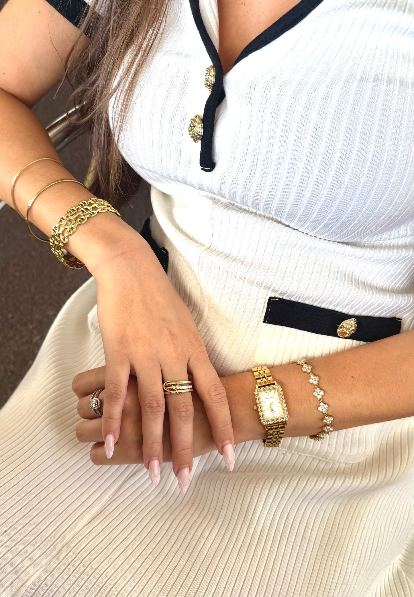 Bracciale in oro e zaffiri