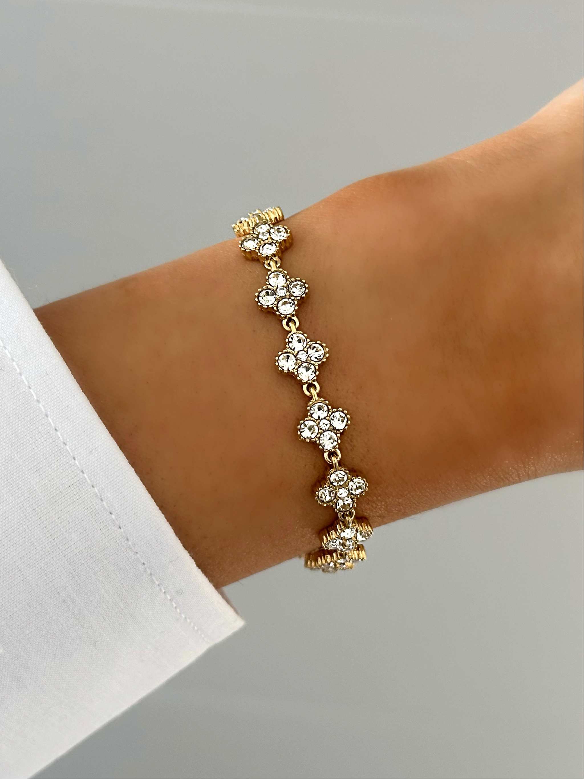 Bracciale in oro e zaffiri