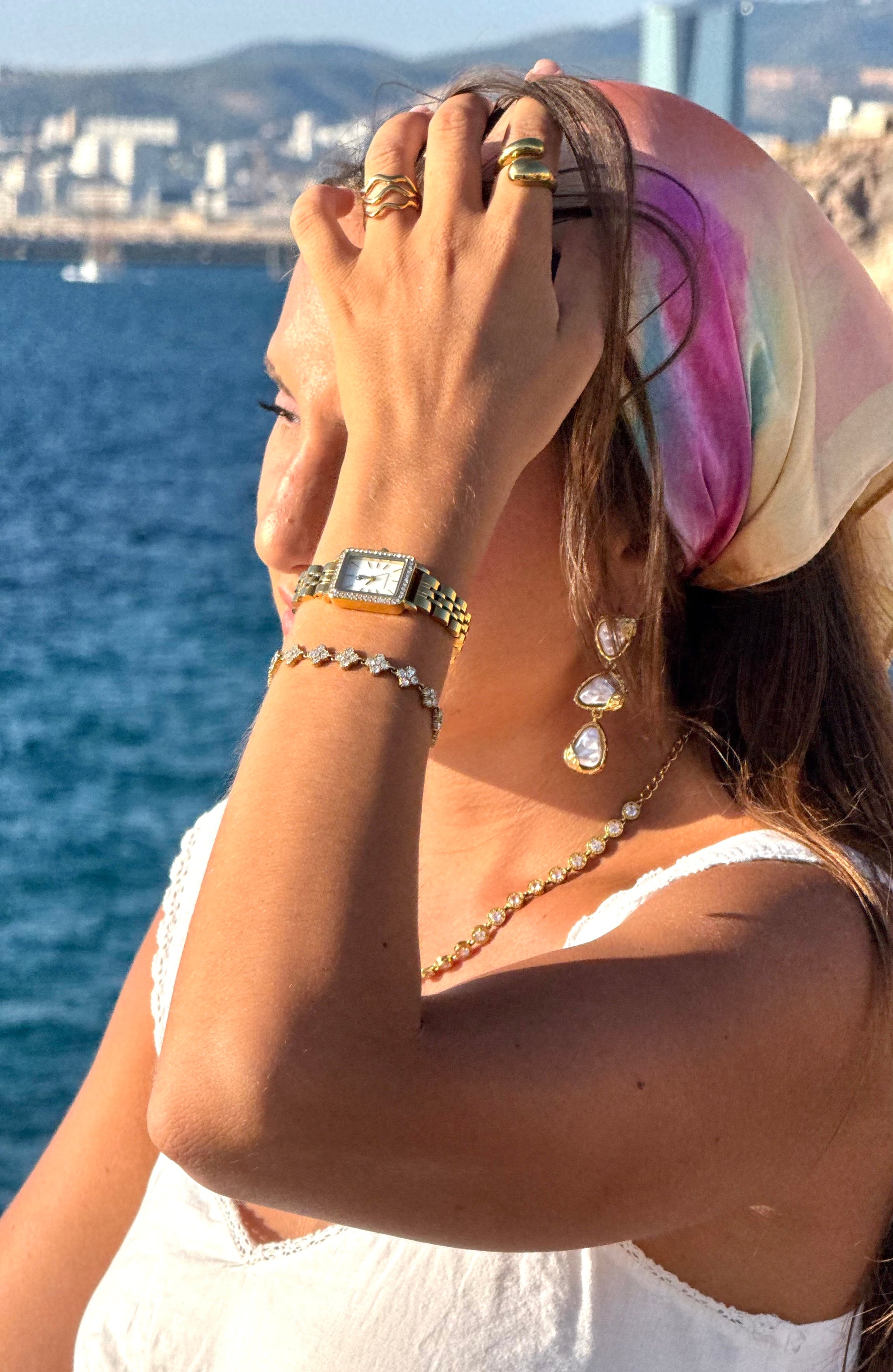 Bracciale in oro e zaffiri