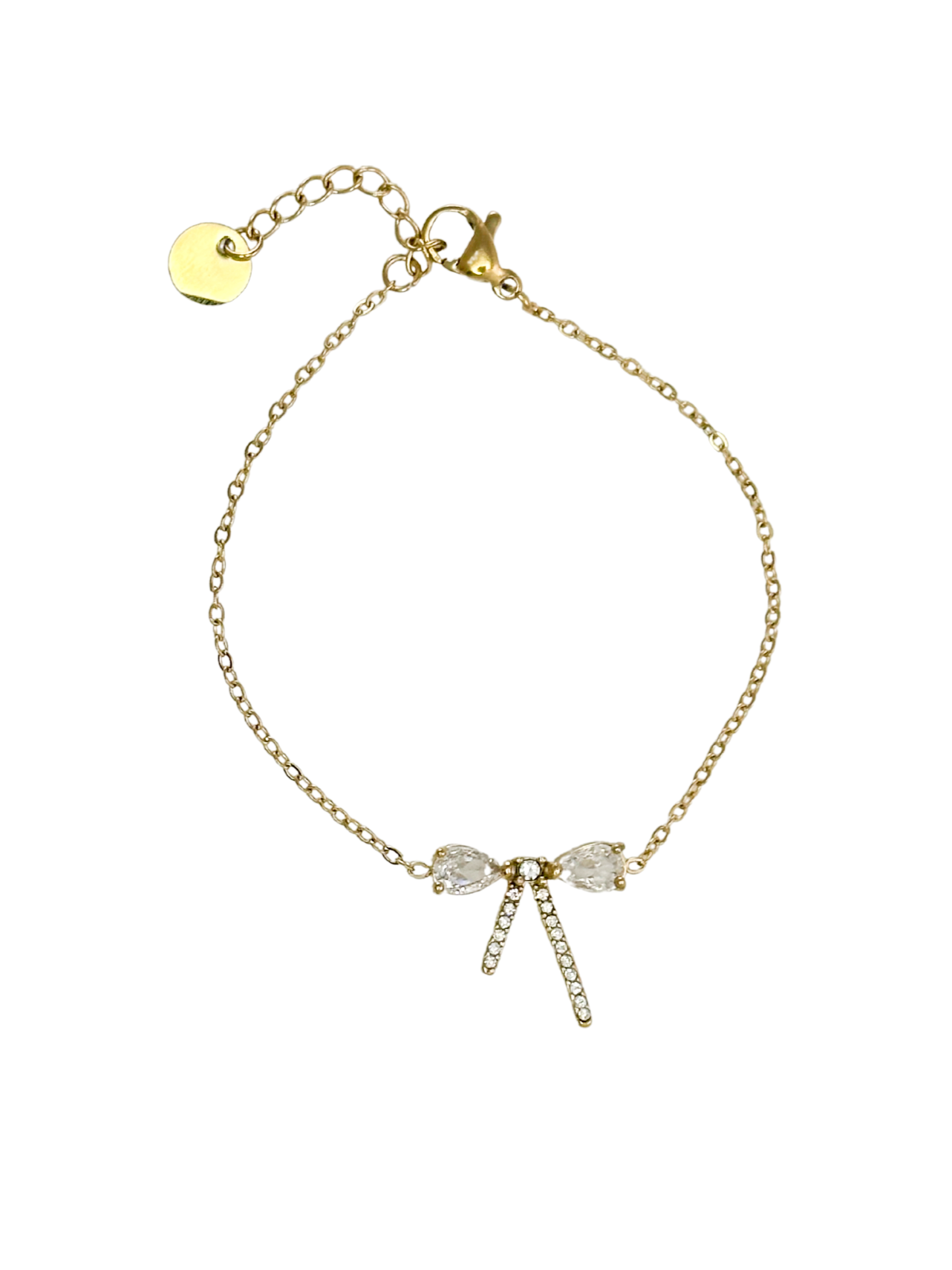 Bracelet chaîne fine noeud