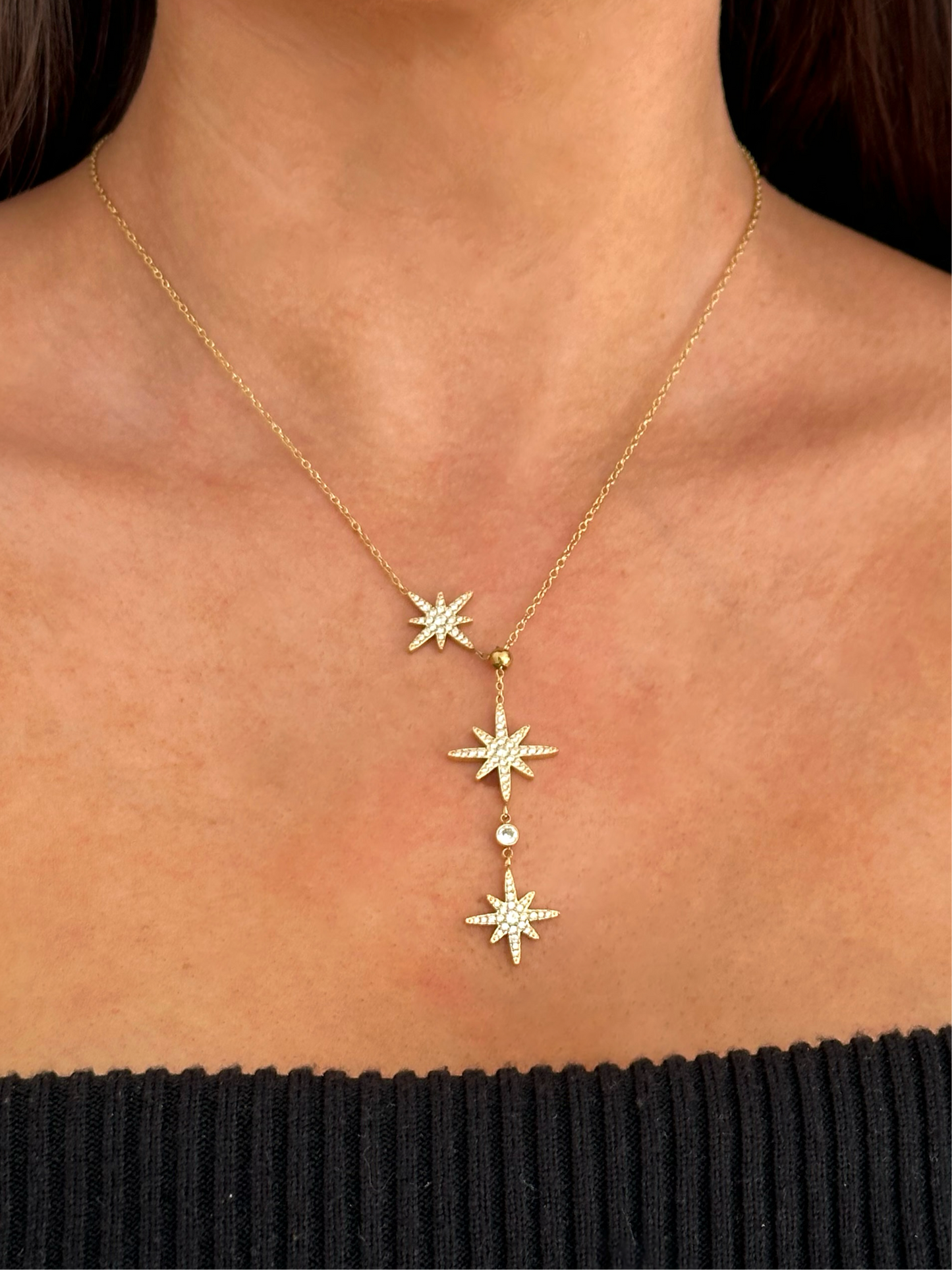 COLLIER ÉTOILE FILANTE