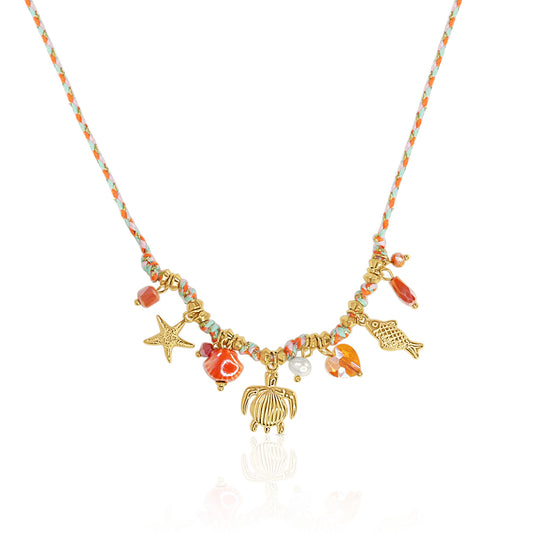 COLLIER CUBA ORANGE