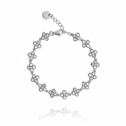 Gold sapphire bracelet 