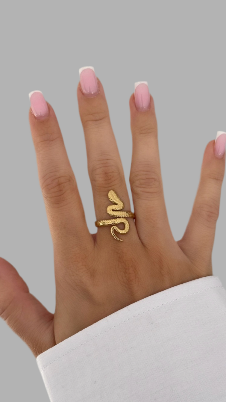 Bague serpent