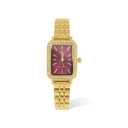 Montre bordeaux