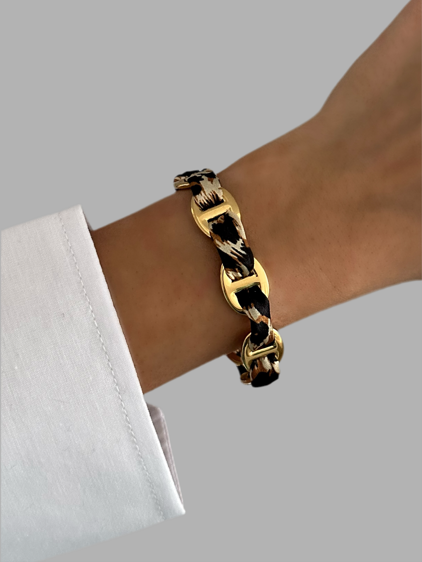 Leopard Marie bangle