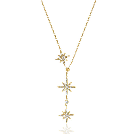 Collier étoiles filantes